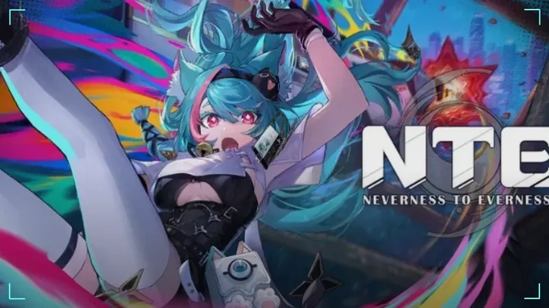 Official NTE: Neverness to Everness key art, the free PC game that recommends 32 GB of RAM